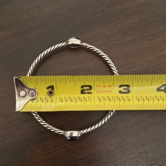 David Yurman Confetti Hematite Bangle Bracelet - Picture 6 of 6